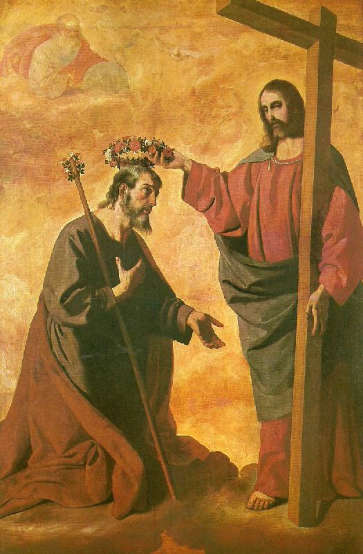 Francisco de Zurbaran the coronation of st.joseph